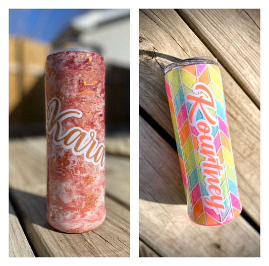 Custom Epoxy Tumbler